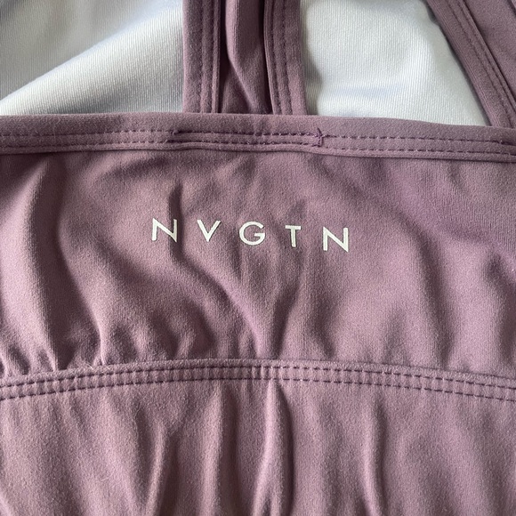 NVGTN Purple Sports Bra Womens Medium, purple ladies sports bra - Picture 2 of 4